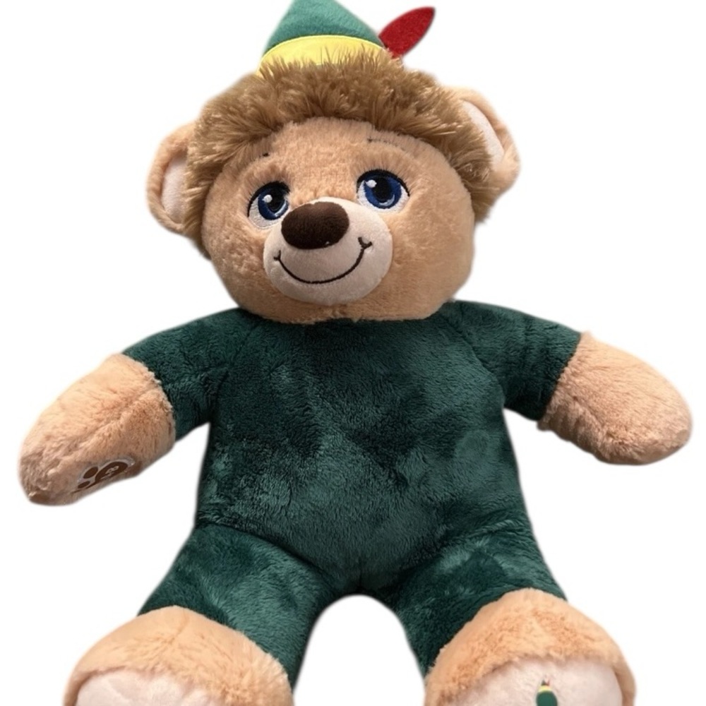 Build A Bear Buddy The Elf BAB Stuffed Plush Bear 2016 19”